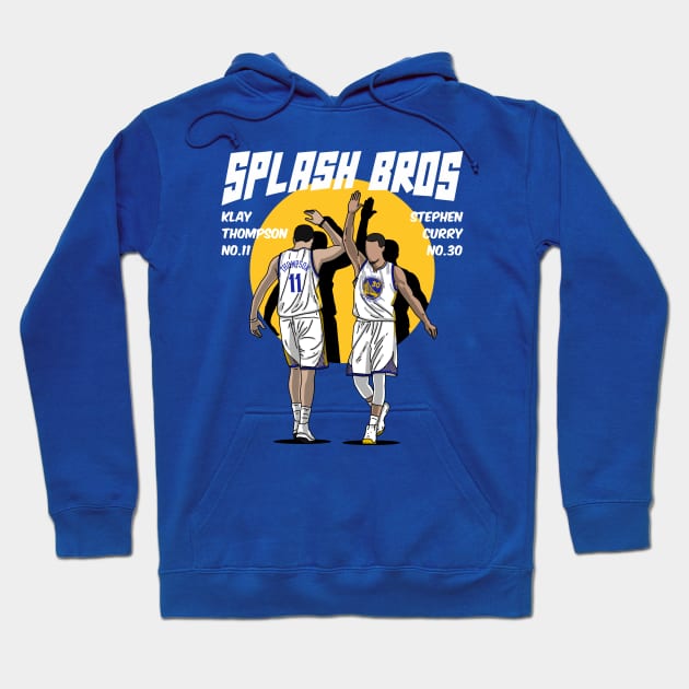 Splash Bros Hoodie by Luna Illustration